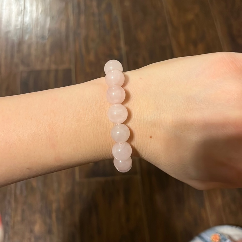 Rose quartz bracelet